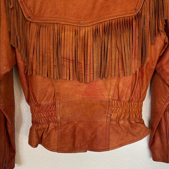 RARE‎ Wilson’s Fringe Leather Jacket - Picture 11 of 12
